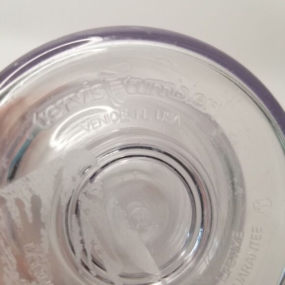 Tervis Tumbler 24 oz Penn State Nittany Lions Glass Cup Clear w/ Patch USA Made - Picture 5 of 5